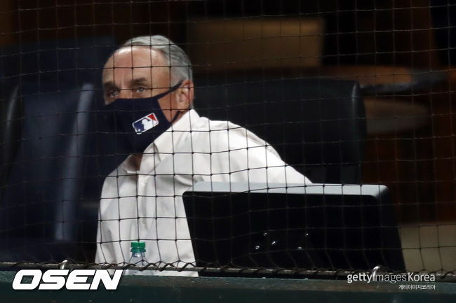 [사진] 롭 만프레드 커미셔너. ⓒGettyimages(무단전재 및 재배포 금지)