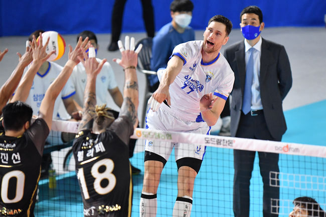 [사진] 삼성화재 바르텍 /KOVO 제공