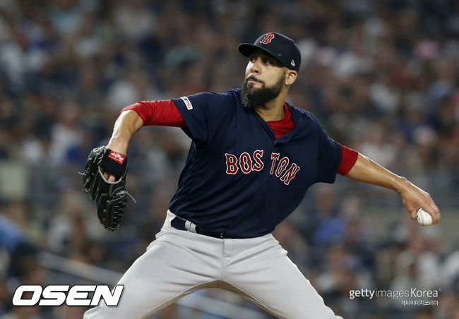 [사진] 보스턴 레드삭스 시절 데이빗 프라이스. ⓒGettyimages(무단전재 및 재배포 금지)