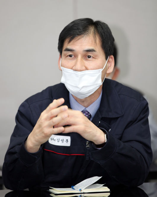 쌍용차 연구소 파워트레인담당 김성훈 상무.