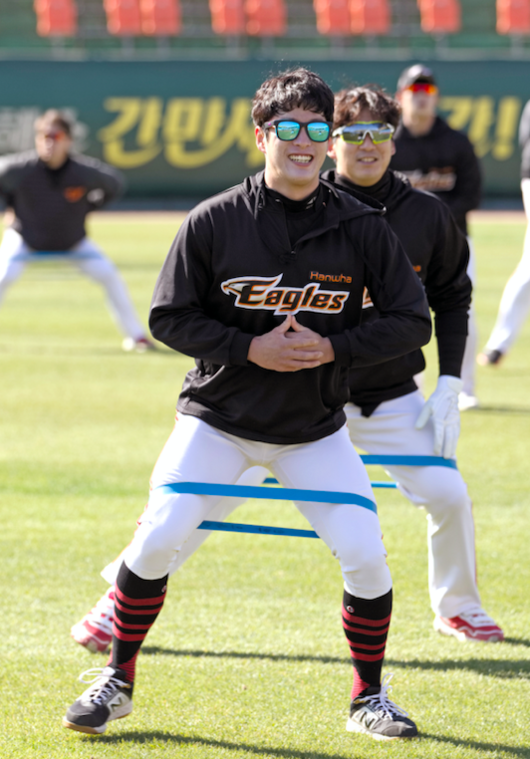 [사진] 한화 임시 주장 노수광 /한화 이글스 제공