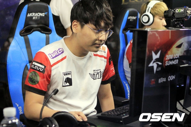 SK텔레콤 시절의 '블랭크' 강선구.