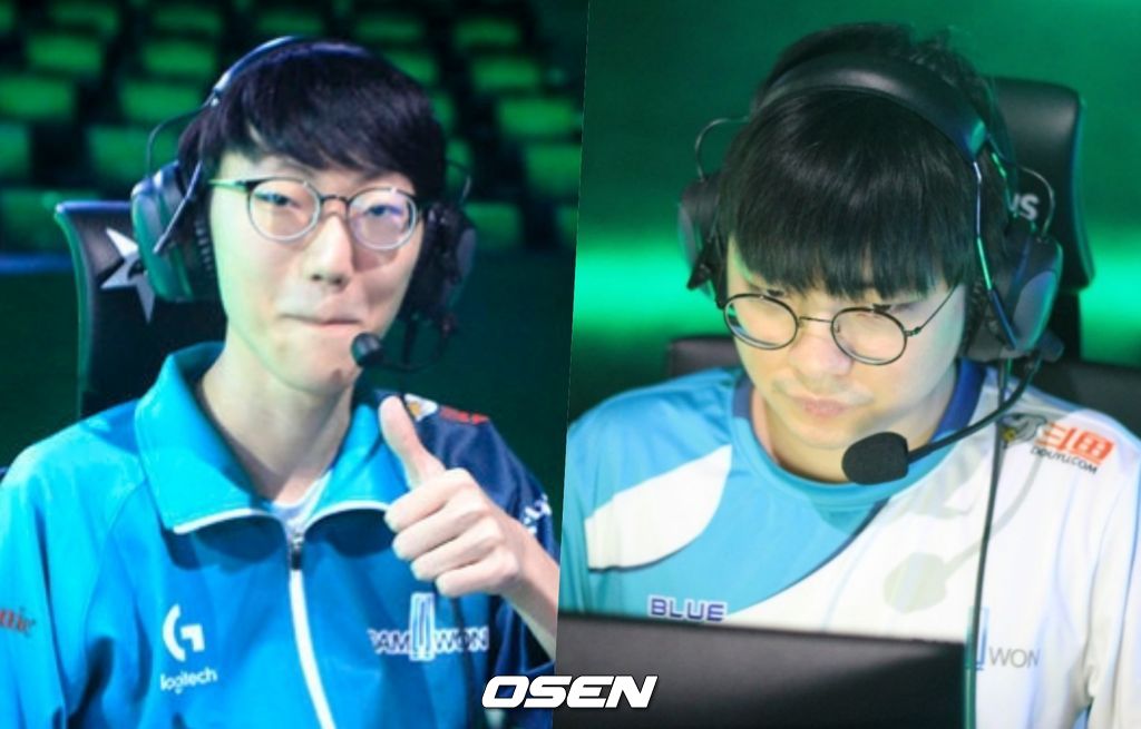 '너구리' 장하권(왼쪽)과 '베릴' 조건희.