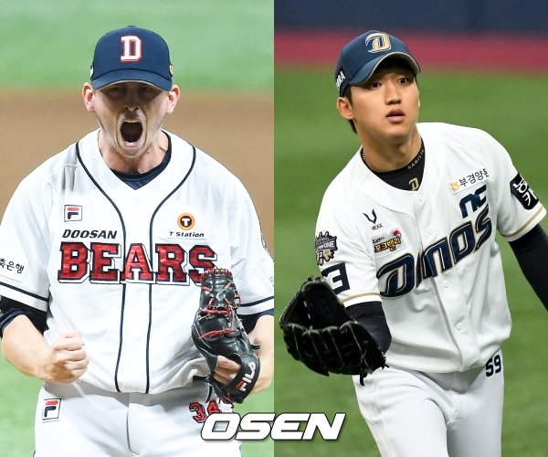 [사진] 두산 플렉센(왼쪽), NC 구창모 / OSEN DB