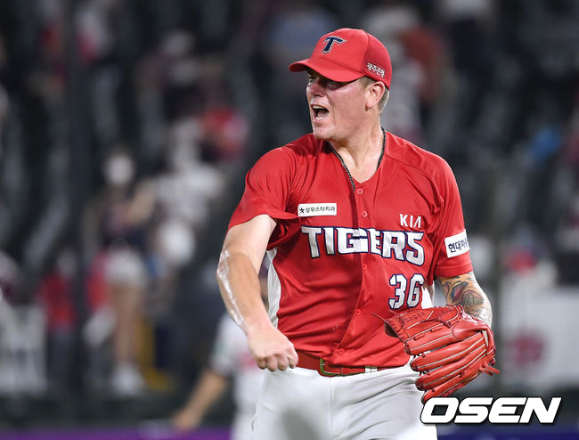 KIA 타이거즈와 재계약한 애런 브룩스./OSEN DB