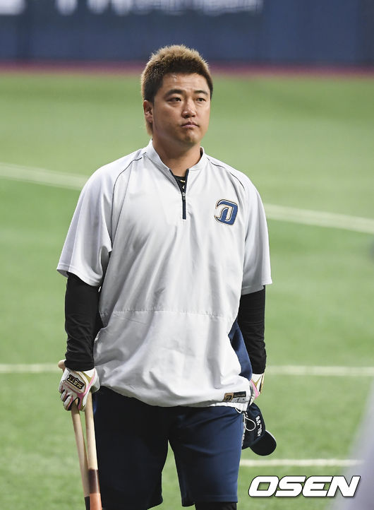 경기를 앞두고 NC 박석민이 훈련을 나서고 있다. / soul1014@osen.co.kr