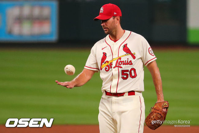 [사진] FA 아담 웨인라이트 ⓒGettyimages(무단전재 및 재배포 금지)