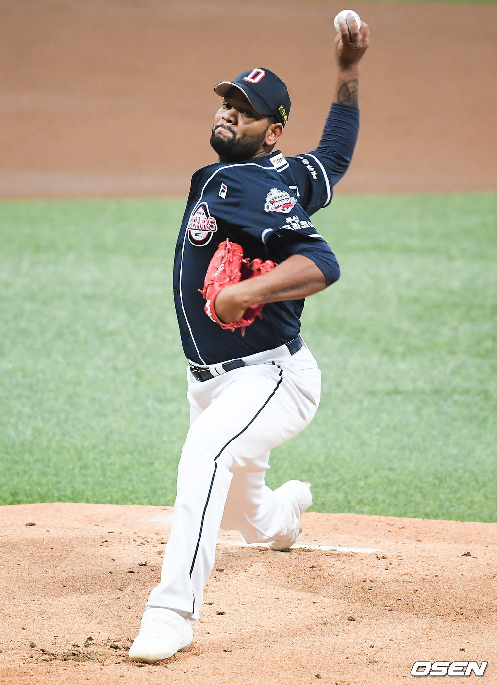 1회말 두산 선발투수 알칸타라가 역투하고 있다 .  / soul1014@osen.co.kr