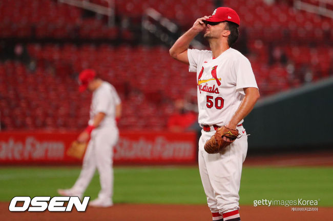 [사진] 아담 웨인라이트. ⓒGettyimages(무단전재 및 재배포 금지)