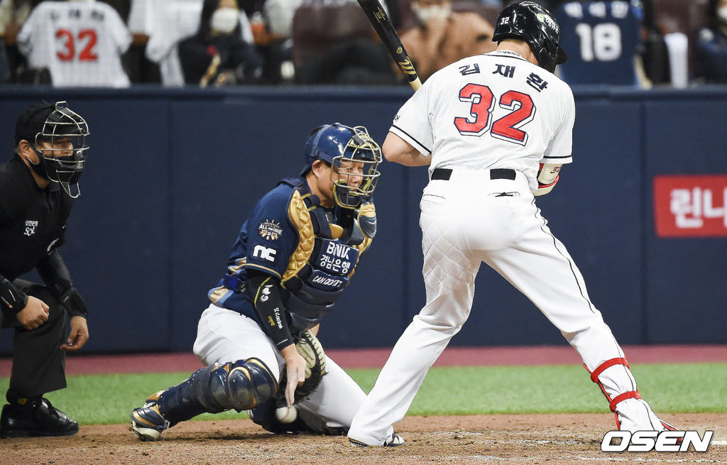 한국시리즈 3차전에서 양의지의 결정적인 블로킹 실수. / soul1014@osen.co.kr