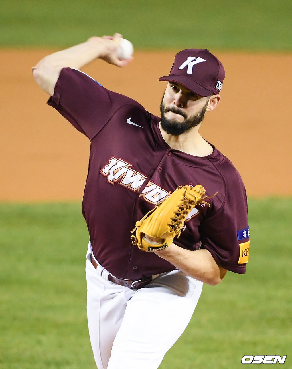 키움 선발투수 브리검이 역투하고 있다. / soul1014@osen.co.kr