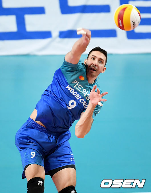 우리카드 외국인 선수 알렉스.