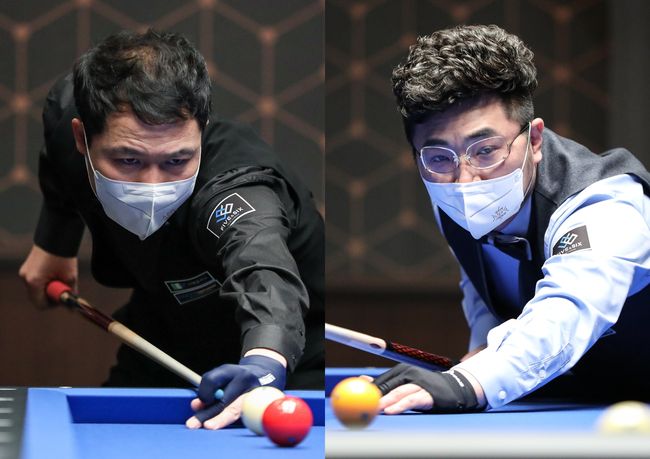 [사진]허정한(왼쪽)과 안지훈 /파이브앤식스 제공