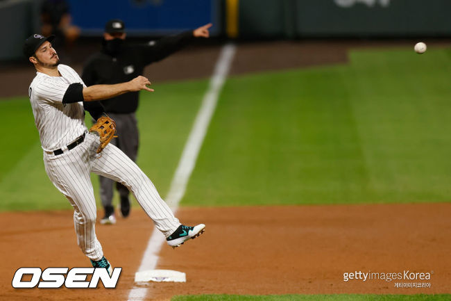 [사진] 메이저리그 최고 3루수 놀란 아레나도. ⓒGettyimages(무단전재 및 재배포 금지)