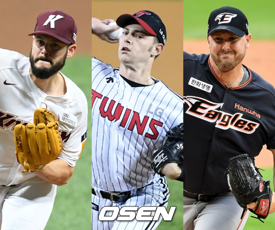 [사진] 브리검-윌슨-서폴드 /OSEN DB