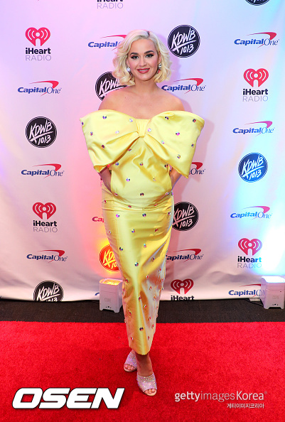 ST PAUL, MINNESOTA - DECEMBER 09: Katy Perry attends 101.3 KDWB's Jingle Ball 2019 presented by Capital One at Xcel Energy Center on December 9, 2019 in St. Paul/Minneapolis, Minnesota. (Photo by Adam Bettcher/Getty Images for iHeartMedia)