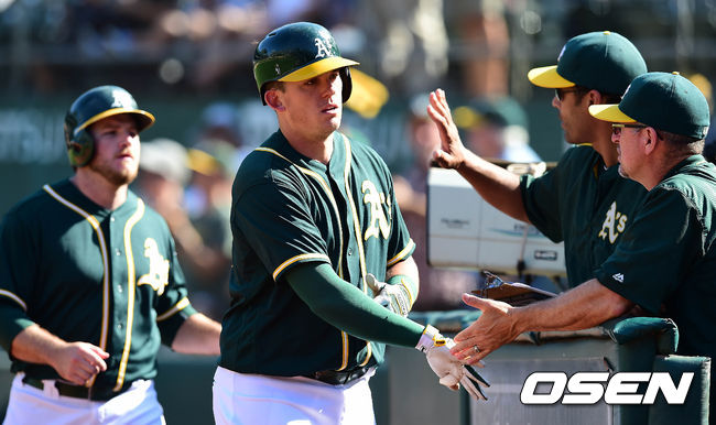 [사진] 오클랜드 시절 라이온 힐리 /OSEN DB