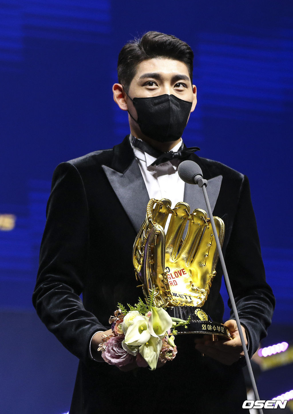 [OSEN=사진팀] 3년 연속 획득한 키움 이정후(안타 공동 5위, 타율 6위)/ 사진=KBO