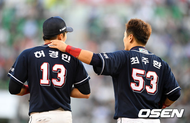 허경민-최주환 /jpnews@osen.co.kr