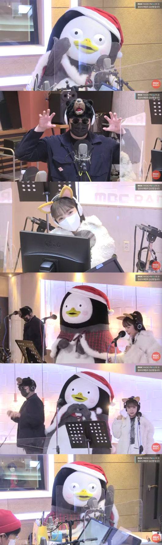 &apos;정희&apos; 펭수x고막여우x소울곰, 머라이어캐리 씹어먹을 캐롤 Pick [종합]