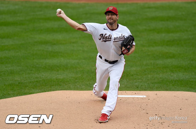[사진] 워싱턴 '에이스' 맥스 슈어저. ⓒGettyimages(무단전재 및 재배포 금지)