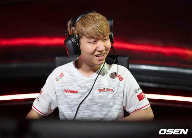 KT 시절의 '에이밍' 김하람.