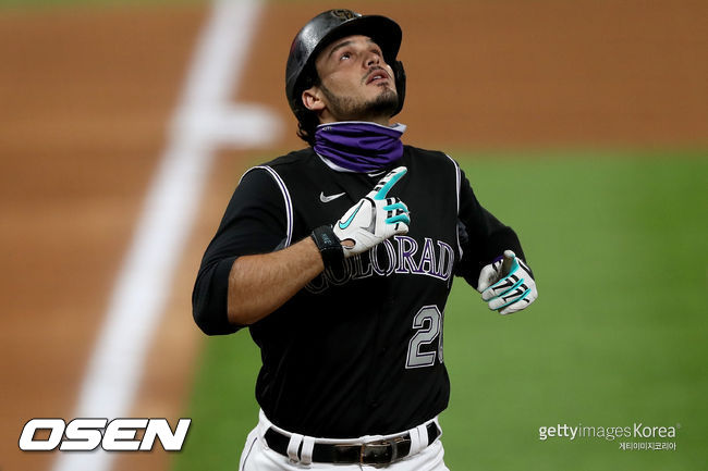 [사진] 콜로라도 로키스 놀란 아레나도. ⓒGettyimages(무단전재 및 재배포 금지)