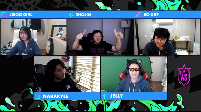 LOL 올스타전 중계 캡처.