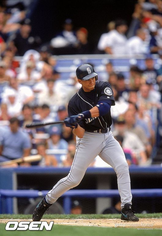 [사진] 시애틀 시절의 알렉스 로드리게스. ⓒGettyimages(무단전재 및 재배포 금지)