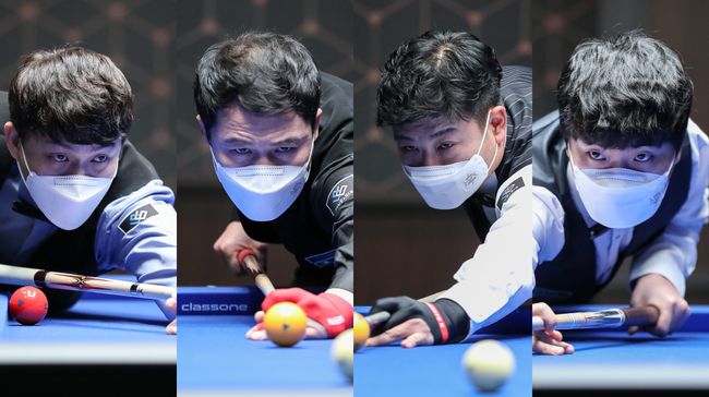 [사진]왼쪽부터 최성원, 허정한, 이충복, 김행직 /파이브앤식스 제공