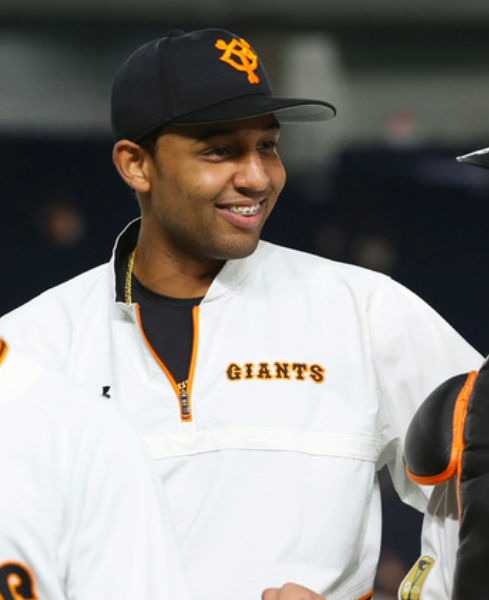 [사진] 앙헬 산체스 /요미우리 자이언츠 홈페이지