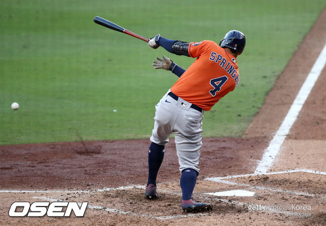 [사진] FA 외야수 조지 스프링어. ⓒGettyimages(무단전재 및 재배포 금지)