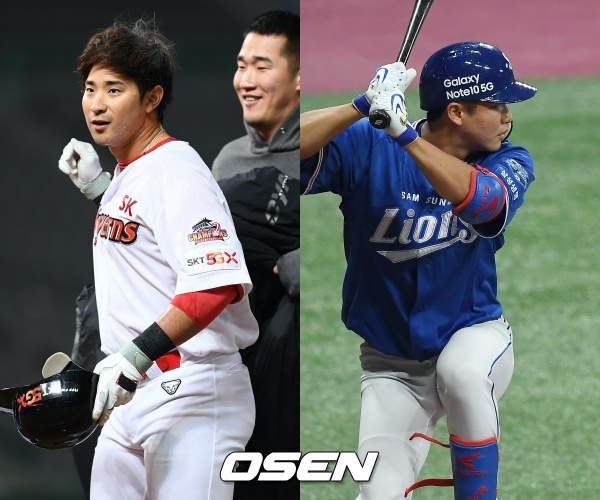 [사진] 강승호(좌)-박계범(우) / OSEN DB