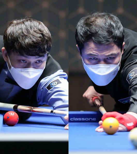 [사진]최성원(왼쪽)과 허정한 /파이브앤식스 제공