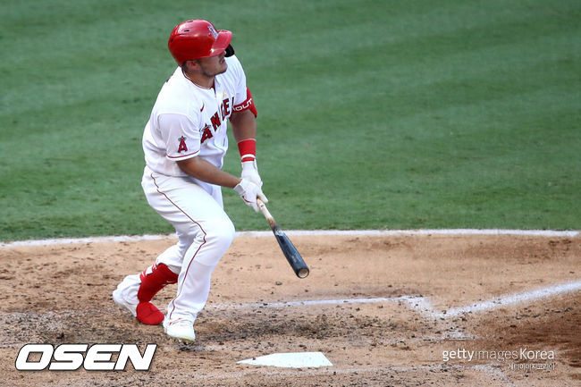[사진] LA 에인절스 외야수 마이크 트라웃. ⓒGettyimages(무단전재 및 재배포 금지)