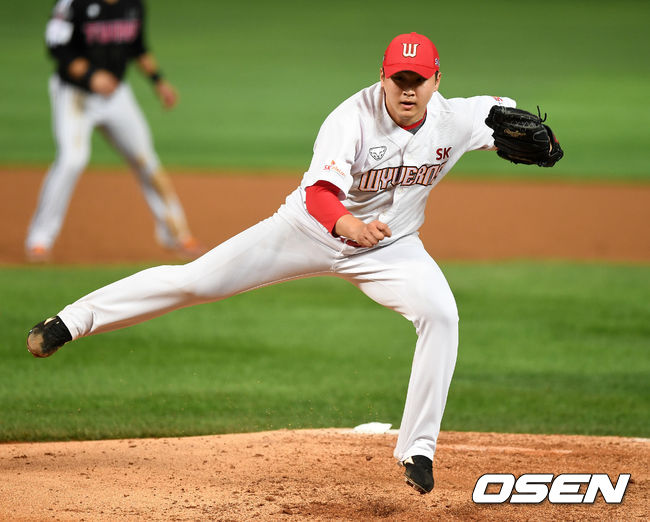 SK 투수 박민호.