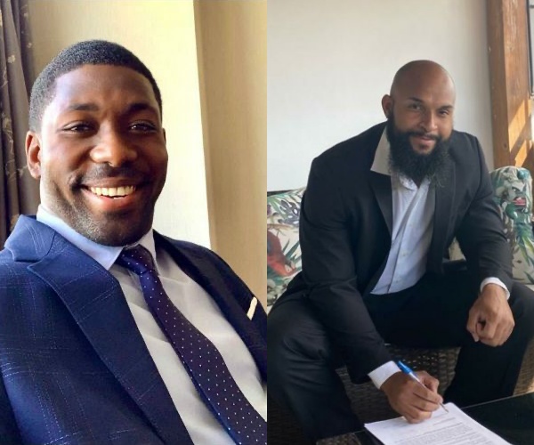 [사진] 호세 피렐라(좌)-조일로 알몬테(우) / 삼성라이온즈, KT 위즈 제공