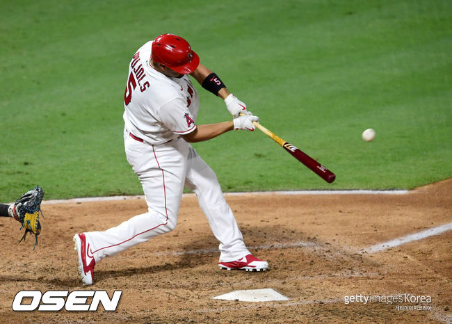 [사진] LA 에인절스 알버트 푸홀스. ⓒGettyimages(무단전재 및 재배포 금지)