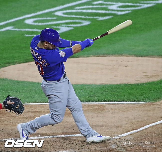 [사진] 시카고 컵스 윌슨 콘트레라스. ⓒGettyimages(무단전재 및 재배포 금지)