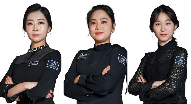 [사진]왼쪽부터 이귀영, 박은지, 양혜현 /파이브앤식스 제공