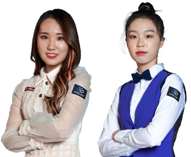 [사진]이우진(왼쪽)과 서서아 /파이브앤식스 제공