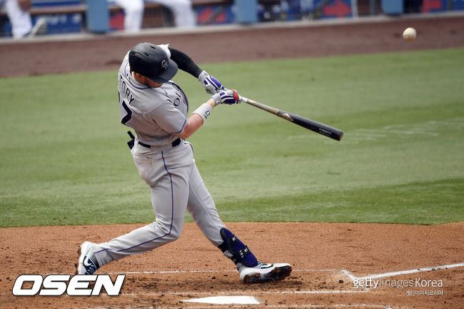 [사진] 콜로라도 로키스 트레버 스토리. ⓒGettyimages(무단전재 및 재배포 금지)