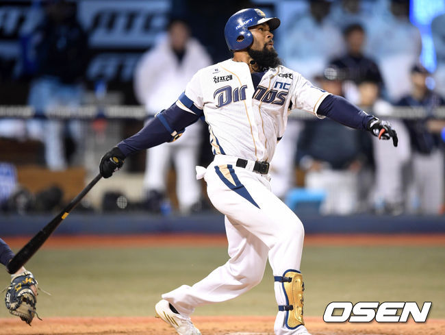 [사진] 2016년 NC 시절 테임즈. OSEN DB