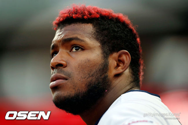 [사진] 야시엘 푸이그. ⓒGettyimages(무단전재 및 재배포 금지)