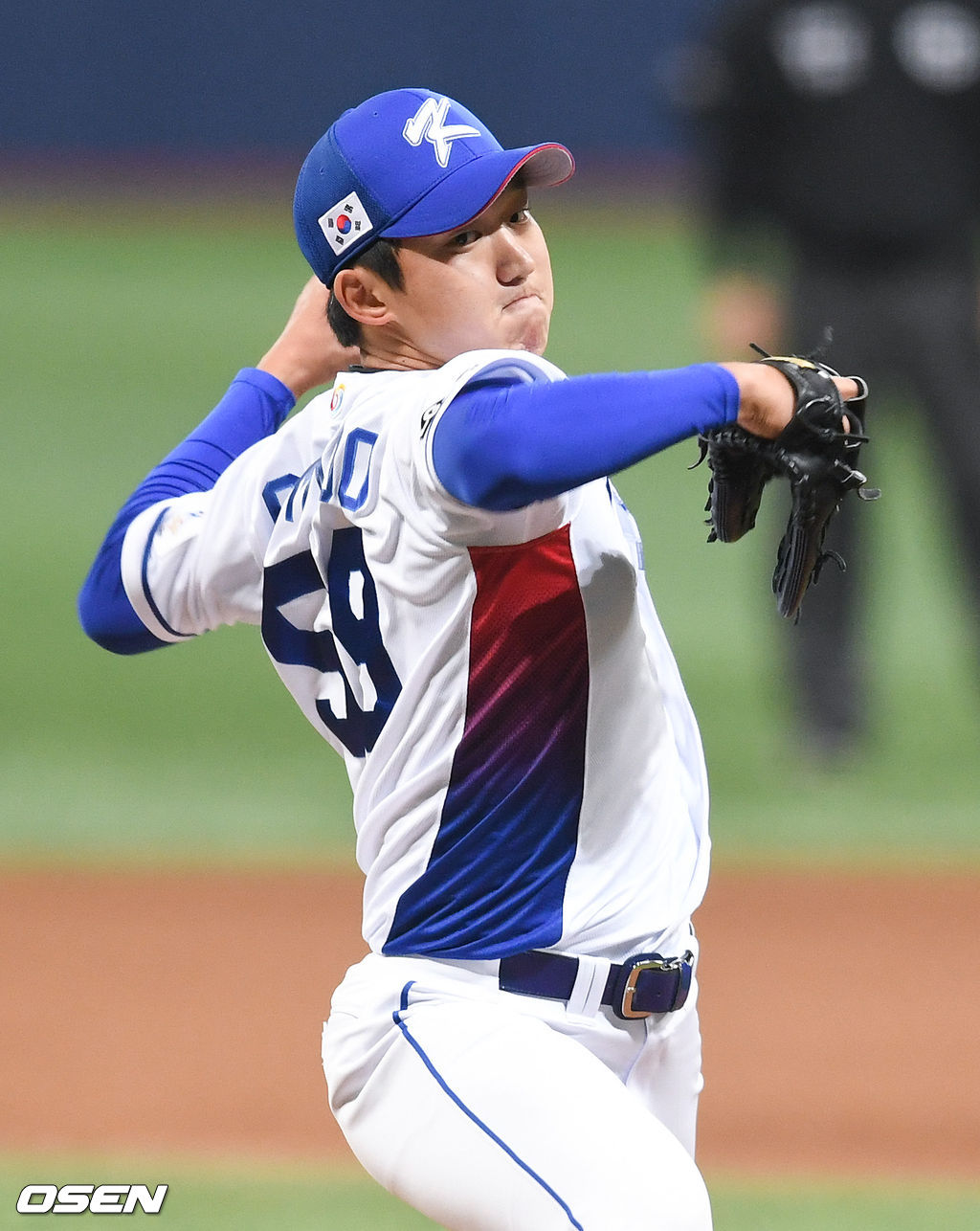 5회초 대표팀 세번째 투수 구창모가 역투하고 있다. / soul1014@osen.co.kr