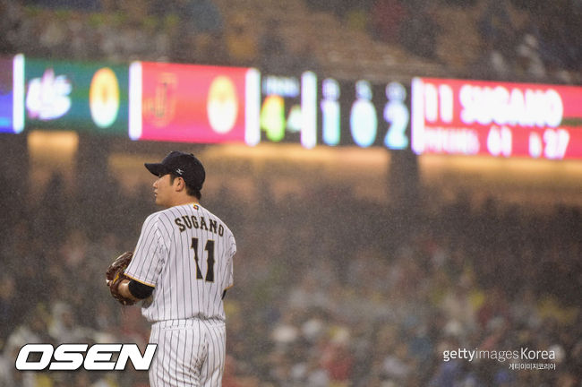 [사진] 스가노 도모유키. ⓒGettyimages(무단전재 및 재배포 금지)