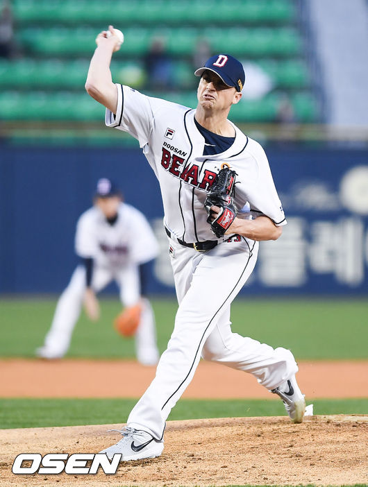 두산 선발투수 후랭코프가 역투하고 있다./ soul1014@osen.co.kr