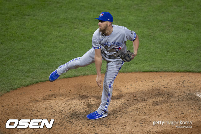 [사진] 토론토 블루제이스 A.J. 콜. ⓒGettyimages(무단전재 및 재배포 금지)