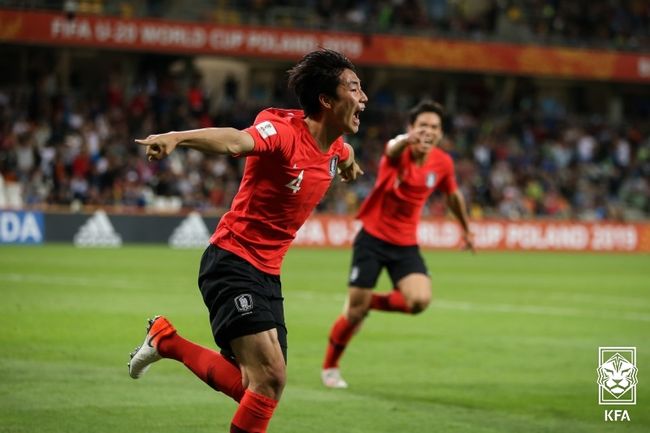 부상으로 소집 제외된 이지솔 [사진] 대한축구협회 제공