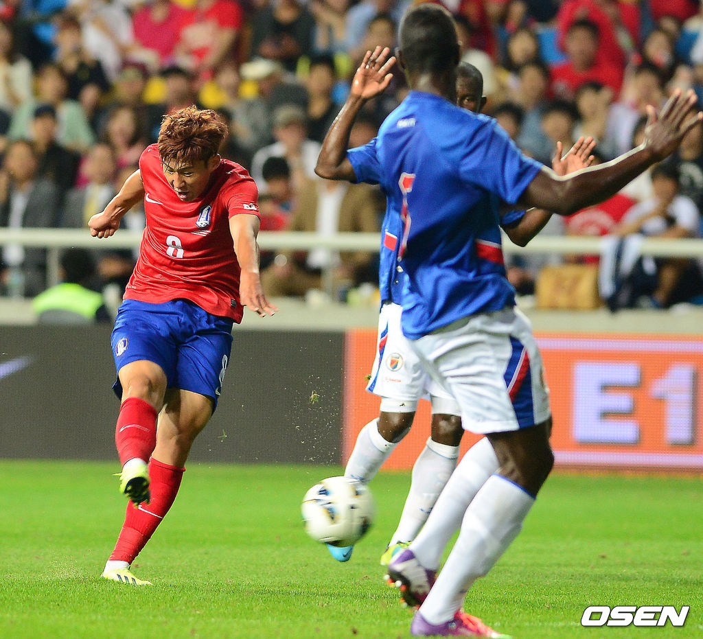[OSEN DB]2013년 9월 6일 아이티전,첫 번째 골